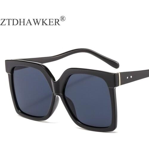 New big frame fashion style women sunglasses unisex personality trend retro eyeglasses trending products