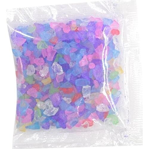 Beach Glass Beads DIY Crystal Epoxy Filler UV Glue Insert Crystal Sand Glass Sea Glass