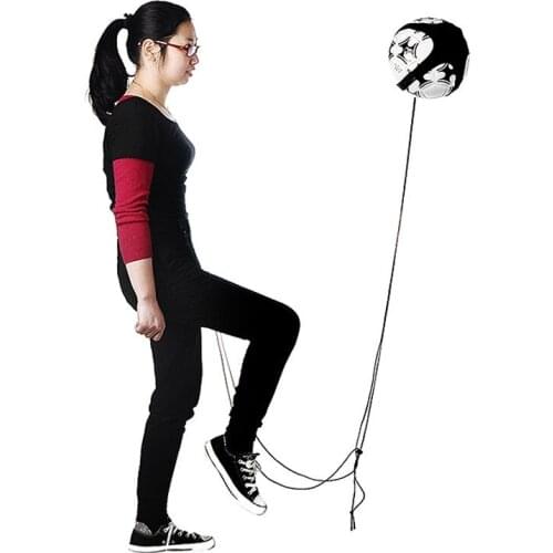 Adjustable Football training elastic assisting kicking equipment Belt Football swinging training strap Assistance without ball