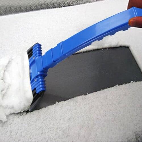 Car Windshield Ice Scraper Snow Shovel Winter Glass Window Defrost Ice Removal Tool Not scratch Car Cleaning Kit Practical Ship