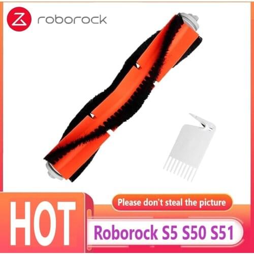 For XIAOMI MI Roborock S5 Max S6 MaxV S50 S51 Robot Vacuum Cleane Parts Main Brush Roller Replacement of Accessories