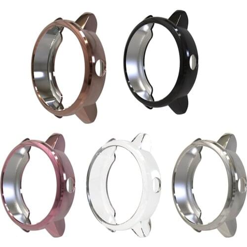 Tpu watch protective case for Garmin Vivoactive3 Watch rose gold Case shell cover for Garmin Sports Version watch