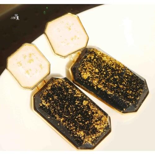 YaYi Jewelry Multi Flower Dangle Crystal Women Ancient Gold Color Wear Ear Band Tassel Wedding Stud Drop Hoop Clip Earrings