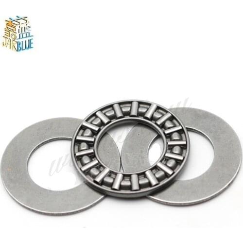 1Pcs AXK0414 AXK0515 AXK0619 AXK0821 AXK1024 AXK1226 AXK1528 To AXK5070 + 2AS Needle Roller Bearing Thrust Bearing + 2 Washers