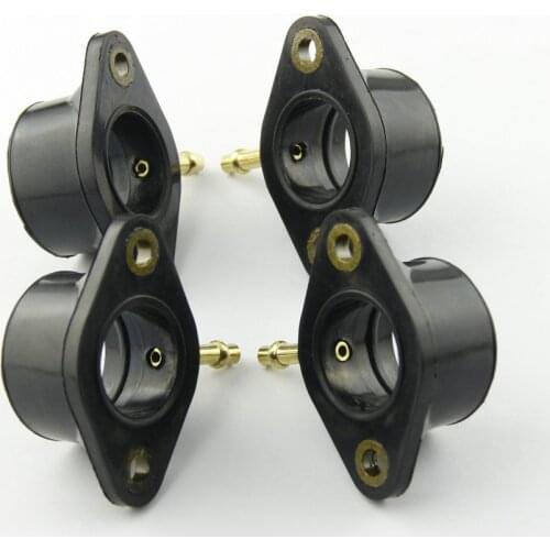 4pcs Motorcycle Carburetor Interface Manifold Intake Glue For Kawasaki Z400J KZ400J KZ500B KZ550D GT550G KZ550C KZ400J 160651014