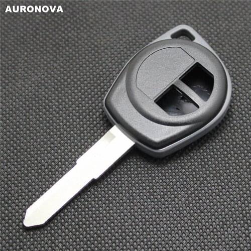 AURONOVA for Suzuki Sx4 Swift Jimny 2 Buttons Original Car Remote Key Shell With Uncut Blade