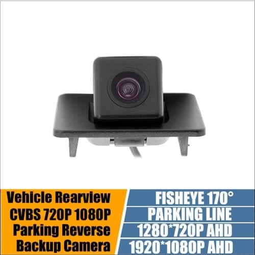 Vehicle Car Rear View Reverse Camera For Mazda 3 Mazda3 Axela BM Sedan 2014~2018 Auto Backup Parking Night Vision Wide Angle AHD