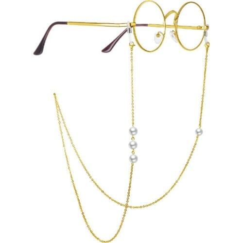 Stainless Steel Glasses Chain Men Women Anti-lost Glasses Accessories Decoration for Read Sport Metal Necklace Chains High-End