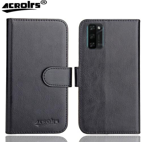 Blackview A100 Case 6.67" 6 Colors Flip Fashion Soft Leather Crazy Horse Exclusive Phone Cover Cases Wallet