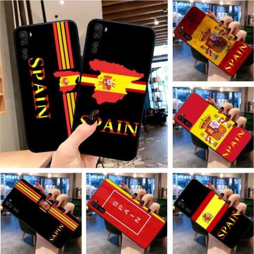 Spain Coat of Arms Flag Phone Case for Huawei P20 P30 P40 lite E Pro Mate 30 20 Pro P Smart 2020 P10