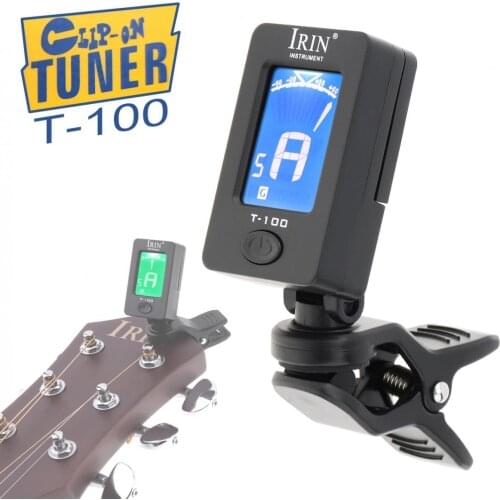 IRIN Chromatic Clip-On Digital Tuner for Acoustic Electric Guitar Bass Ukulele Violin