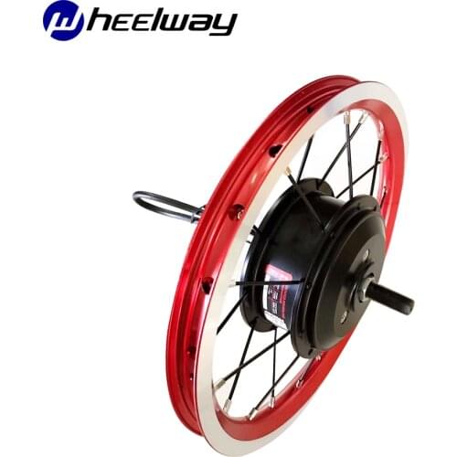 Wheelway 14 Inch Front Hub Motor 36V 250W Fold Bicycle Electric Bike Wheel Drive Engine DIY Conversion Kit