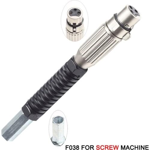 F038 Sex Machine Multi Attachments Dildos Suction Cup 3XLR Adapter Bendable Spring Connector Extension Toys Sex Products