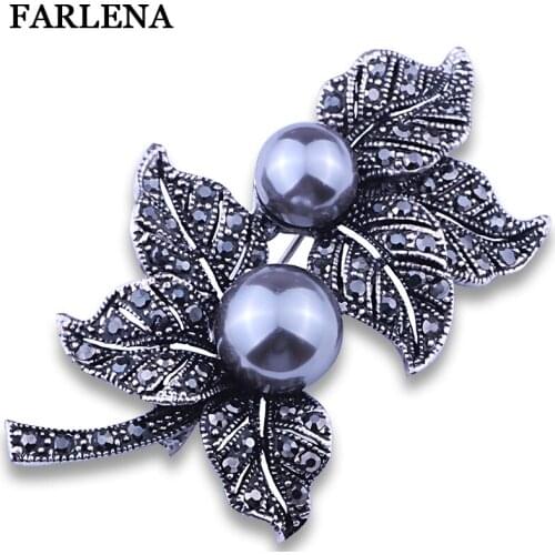 FARLENA Brooches Bow On Clothes