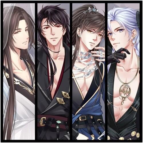 Original Mr. Love Queen’s Choice anime characters KIRA ZEN SIMON Baiqi Dakimakura Body Pillow Case Japanese Otaku Pillow Cover