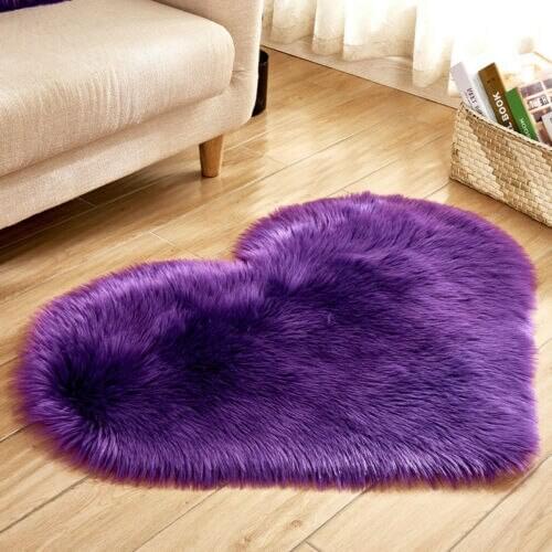 Fluffy Rugs Anti-Skid Shaggy Area Rug Dining Room Home Bedroom Carpet Floor Mat HOT
