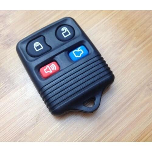 REPLACEMENT SHELL REMOTE CONTROL KEY CASE FOB 4 BUTTONS FOR FORD LINCOLN MERCURY 10PCS/LOT
