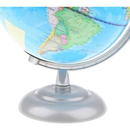 World Map Globe LED Light, Home Office Desk Table Decoration, Kids Adults Learning Toys