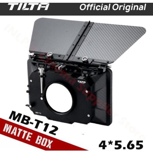 Tilta MB-T12 4*5.65 Carbon Fiber Matte box (Clamp on) Professional Camera Matte Box