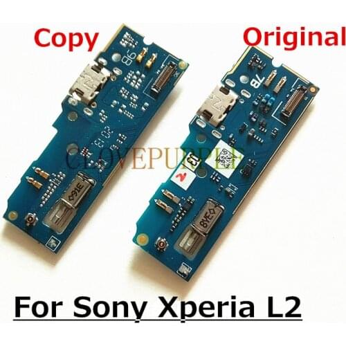 1pcs Original USB Charging Dock Port Flex Cable For Sony Xperia L2 Charger Connector Board Replacement Parts