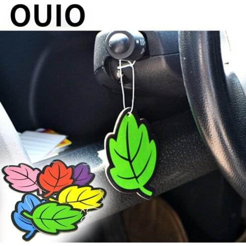 2Pcs Car Air Freshener Fragrant Auto Shine Paper For Ford Fiesta Mondeo MK4 Kuga Fusion Ranger Toyota chr Avensis Fiat Punto 500