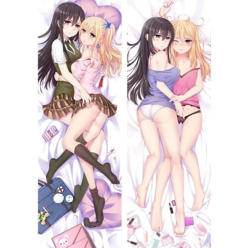 2021 HOT Citrus Aihara Yuzu Aihara Mei Dakimakura Body Pillow Case Cartoon Girls Love Sexy 18R Hug Pillowcase LALA Lesbian