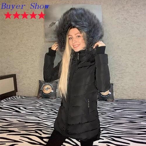 2021 New Arrival Fashion Slim Women Winter Jacket Cotton Padded Warm Thicken Ladies Coat Long Coats Parka Women Jacket overcoat