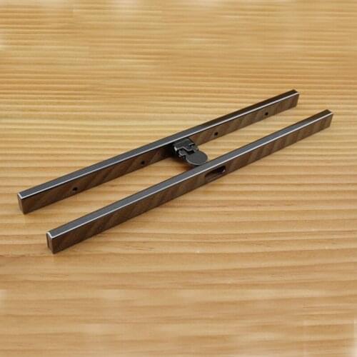 7 1/2 inch ( 19 cm ) Gunmetal wallet purse frame wallet frame