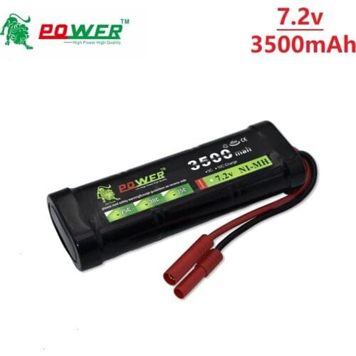 SC*6 Cells 7.2V 3500mAh 15c Ni-MH Battery Pack with Tamiya Plug for RC Remote control toys RC Cars 7.2v Rechargeable Battery
