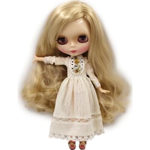 ICY DBS Blyth doll No.280BL3715 Blond hair JOINT body White skin 1/6 bjd ob24 anime girl