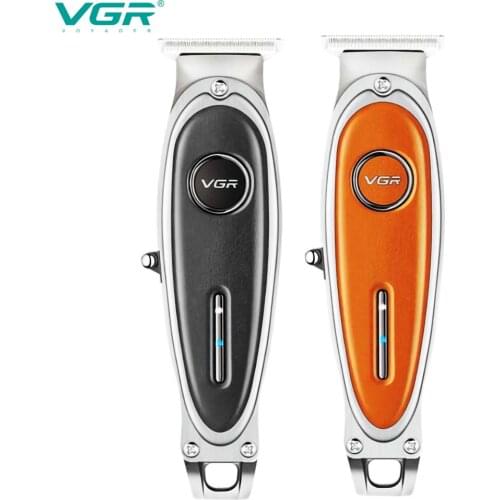 VGR 262 Hair Clipper Professional New Retro Rechargeable Personal Care Clippers Leather Portable Barber Trimmer For Men VGR V262