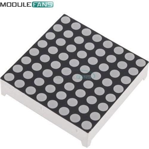 8x8 8 8 3mm Dot Matrix Display Red LED Display Common Anode 40mW