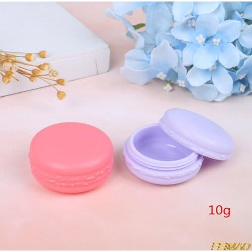 1pcs 10g Refillable Bottles Mini Makeup Jar Pot Body Cream/Lotion Cosmetic Container Candy Color Travel Pocket Accessories