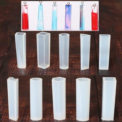 2021 New Diy Liquid Silicone Jewelry Mold Pendant Jewelry Epoxy Mold Accessories For Diy Jewelry Finding Making Tool