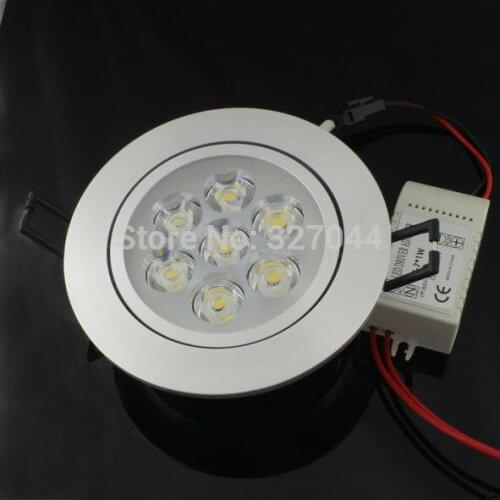 4pcs/lot 21W downlight Epistar LED ceiling lamp Recessed Spot light 85V-245V for home illumination