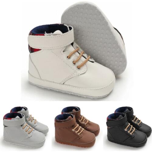 Cute Toddler Unisex Baby Soft Sole Cotton Crib Shoes Anti-slip Sneaker Prewalker