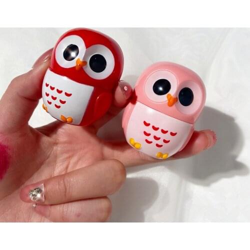 Random Fruit Embellish Lip Pomade Gloss Organic Fruit Embellish Winter Lip Owl Moisturizing Lip Balm Lipstick Sphere Lip Gloss