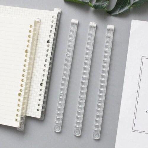 Loose-leaf clip diy binder strip finishing buckle A520 hole binder ring B526 hole binding binder strip loose-leaf accessories