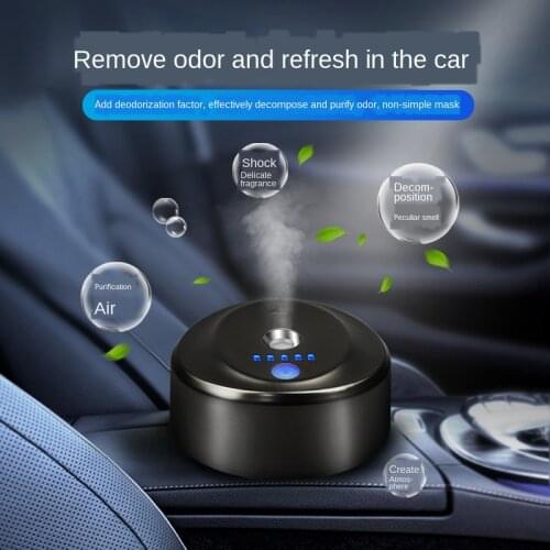 Car Air Freshener Car Humidifier 5 Spray Mode Auto Aromatherapy Car Perfume Fragrance Aroma Essential Oil Auto Interior Accessor