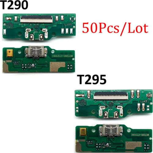 50 Pcs For Samsung T290 T290 T295 USB Charging Port Dock Connector Charger PCB Flex Cable Ribbon