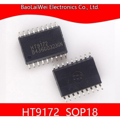 500pcs HT9172 18SOP ic chip Electronic Components Integrated Circuits Active Components DTMF Receiver (18SOP)
