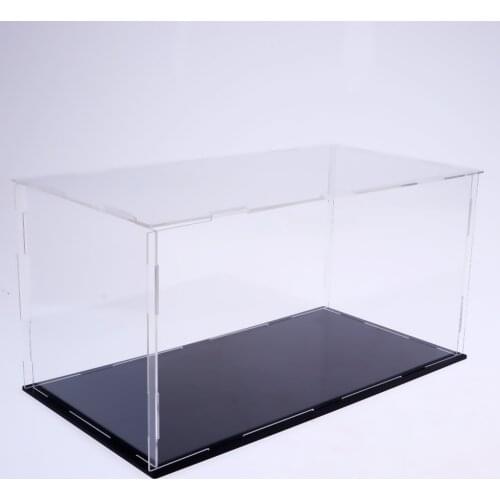 Acrylic Toy Display Show Case Dust-proof Box Large Protection 36x16x16cm