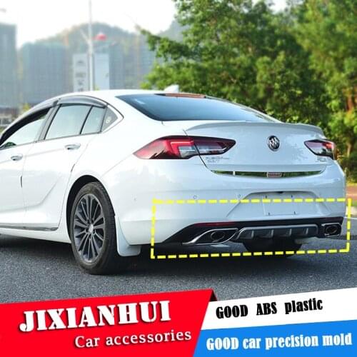 For Opel Insignia Body kit spoiler 2017-2019 For Opel Insignia ABS Rear lip rear spoiler front Bumper Diffuser Bumpers Protector