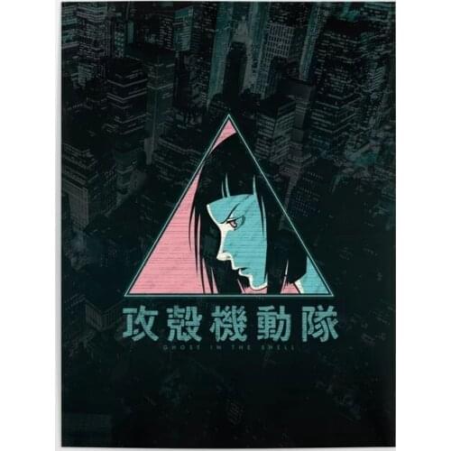 Home Decor Canvas Prints Ghose in the Shell Painting Anime Poster Wall Art For Bedside Background Modular Japan Pictures Frame
