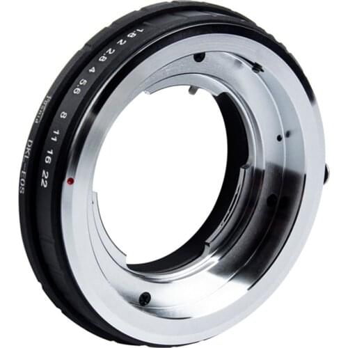 FOTGA Lens Adapter Ring for Retina Deckel DKL Lens to Canon EOS EF Mount 80D 70D 60D 700D 6D 5D 5DII 5DIII 6D 7D 7DII Cameras