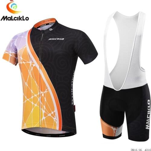 Malciklo Super Breathable 2019 Summer Cycling Jersey Set Mountain Bike Clothing MTB Bicycle Wear Clothes Maillot Ropa Ciclismo