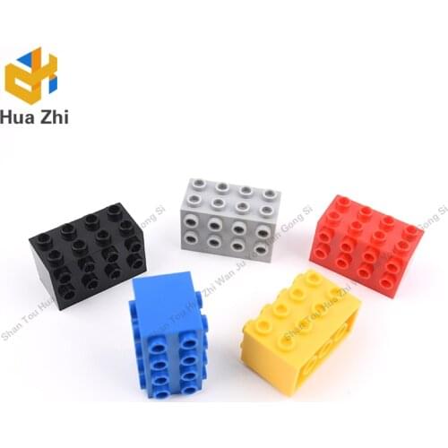 Building Blocks Parts 2434 4PCS Brick Special 2 x 4 x 2 with Studs on Sides LEGOING MOCS Education