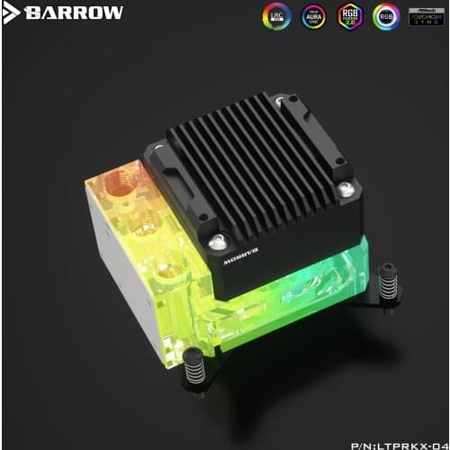 Barrow PC water cooling CPU water block integrated pump and reservoir Watercooler Kit 17W for X99/X299 LTPRKX-04 LTPRPX-04