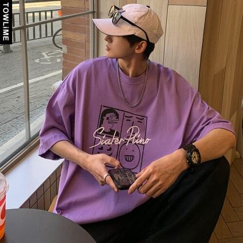 Summer New Funny Graffiti Print Cotton Short Sleeve T shirts For Men Harajuku Hip Hop Casual Tops Women Oversize Loose Tees