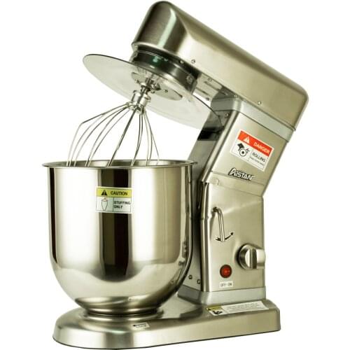 AST-B10S Stand Mixer Food 5L 7L 10L Tilt-Head Cake Electric Kitchen Multi-Functional with Dough Hook Mixing Whip and Beater